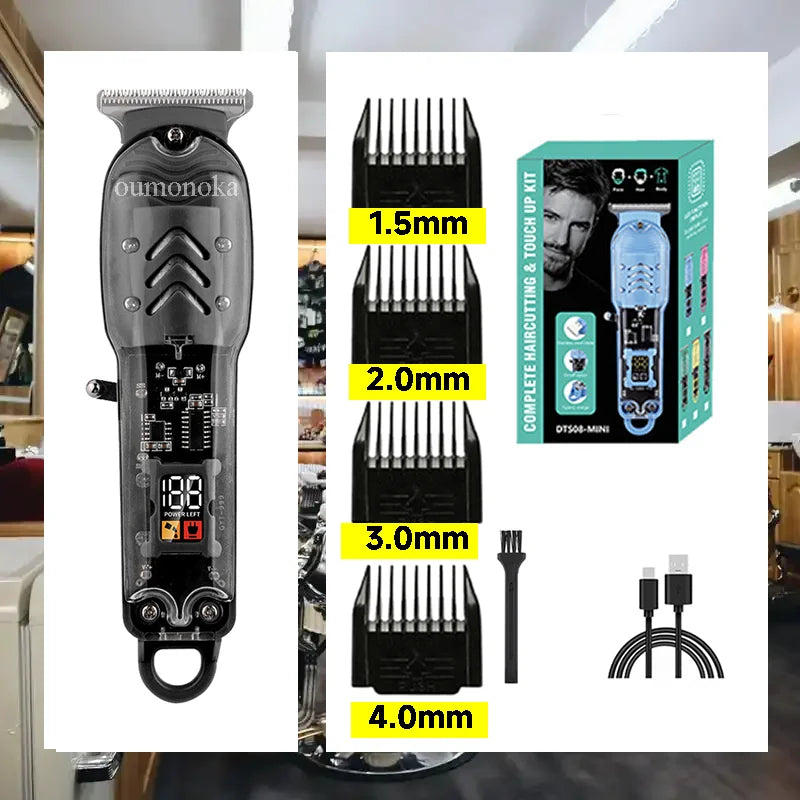 New Trimmer for Men Barber Shop Hair Clipper Men's Lawn Mower Razor Beard  Haircut Machine Electric Shaver Hair Cutting Machine