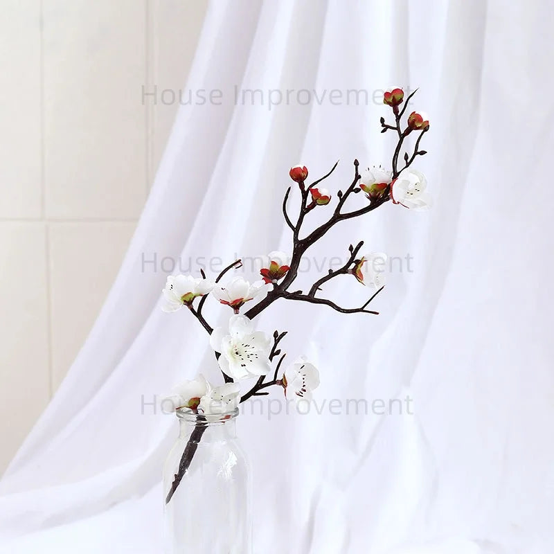 Artificial Plants Bonsai - No Pot Blossoms Artificial Plant Small Tree Fake Flowers Table Ornaments Home Decoration Hotel Garden