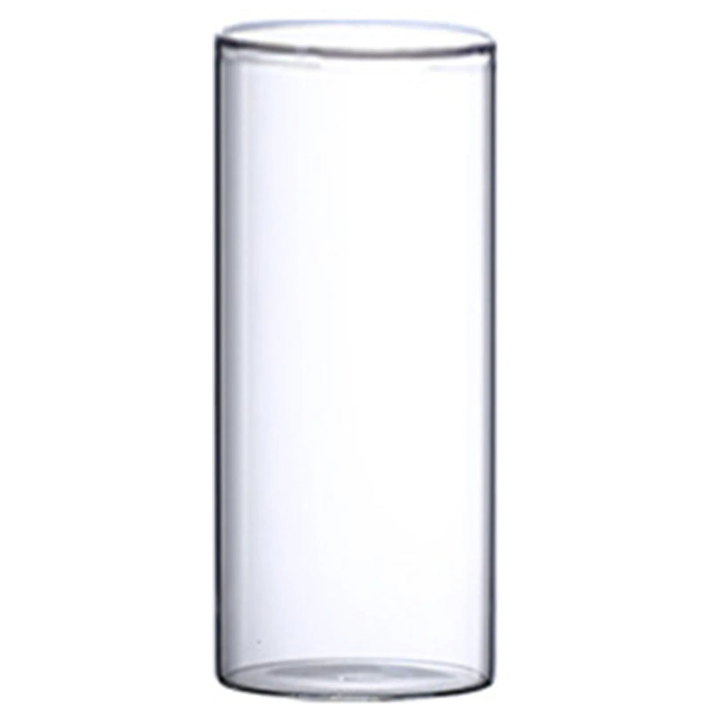 Simplism Glass Hydroponic Vase Modern Small Cylinder Flower Centerpiece Vases Use for Wedding Decor accesorios para jardin