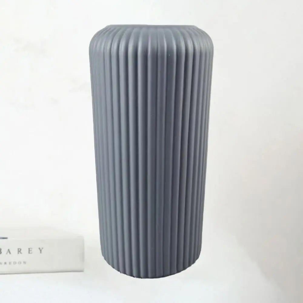 Creative Flower Art Hydroponic Vase Ornaments Light Capacity Vertical Nordic Vase Ornaments DIY Plastic Vase Living Room