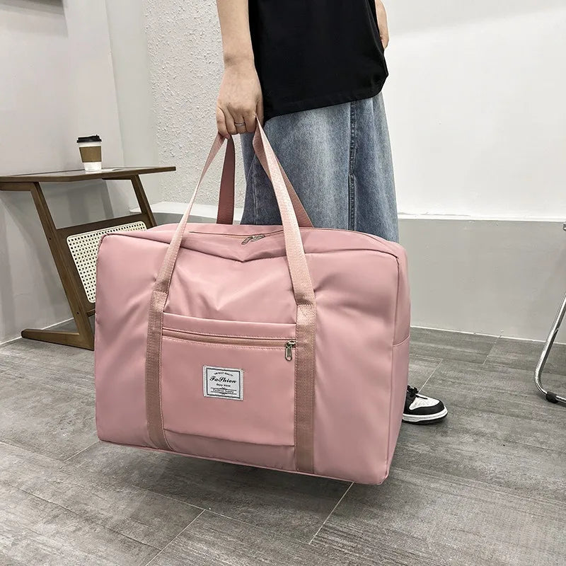 Travel Large Capacity Storage Bag Zipper Portable Sports Bag Versatile Gym Handbag Small, Medium, and Large