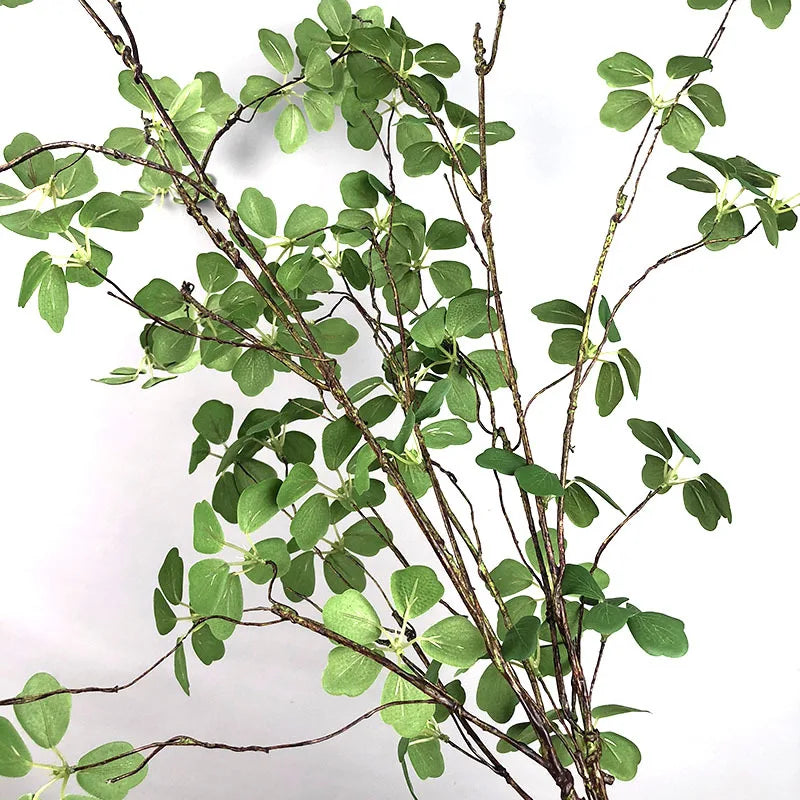 Indoor Green Plant Artificial Plant Vine for Home Wedding Living Room Decoration Birthday Party Simulated Tree Branches Table