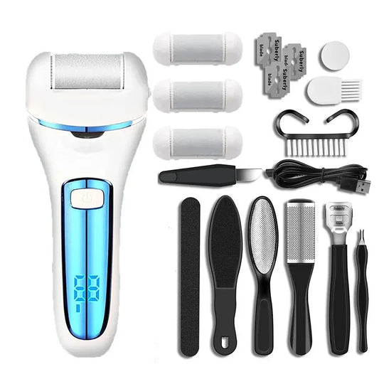 Foot care tool Skin Callus Remover Electric Grinding Pedicure Tools Foot Sandpaper File,  electric foot file to remove calluses