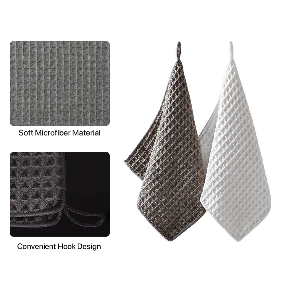 Super Absorbent Barista Bar Towel Coffee Machine Special Rag No Lint Square Towel Cleaning Cloth Coffee Machine Cleaning Towel