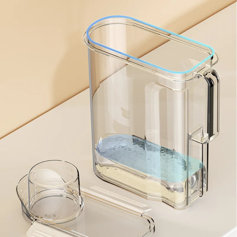 5.5L Transparent Rice Container Sealed Container Plastic Food Storage Containers with Lid Cereal Storage Box Kitchen Acceesories