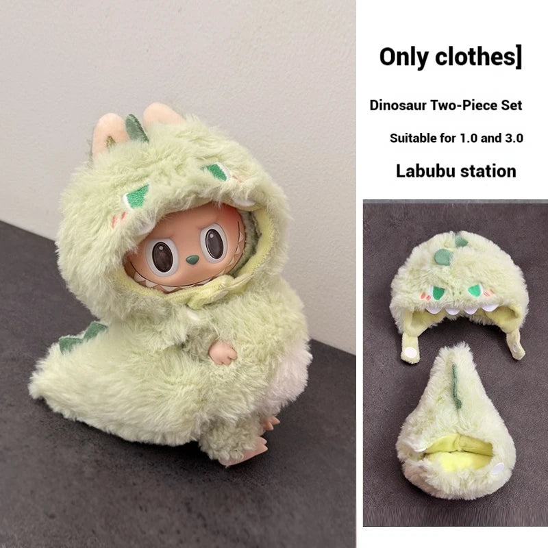 Labubu Clothes For Labubu Wacky Mart  Friend Shrimp Handmade Clothing Anime Peripheral Custom Accessories For Labubu V1 V3