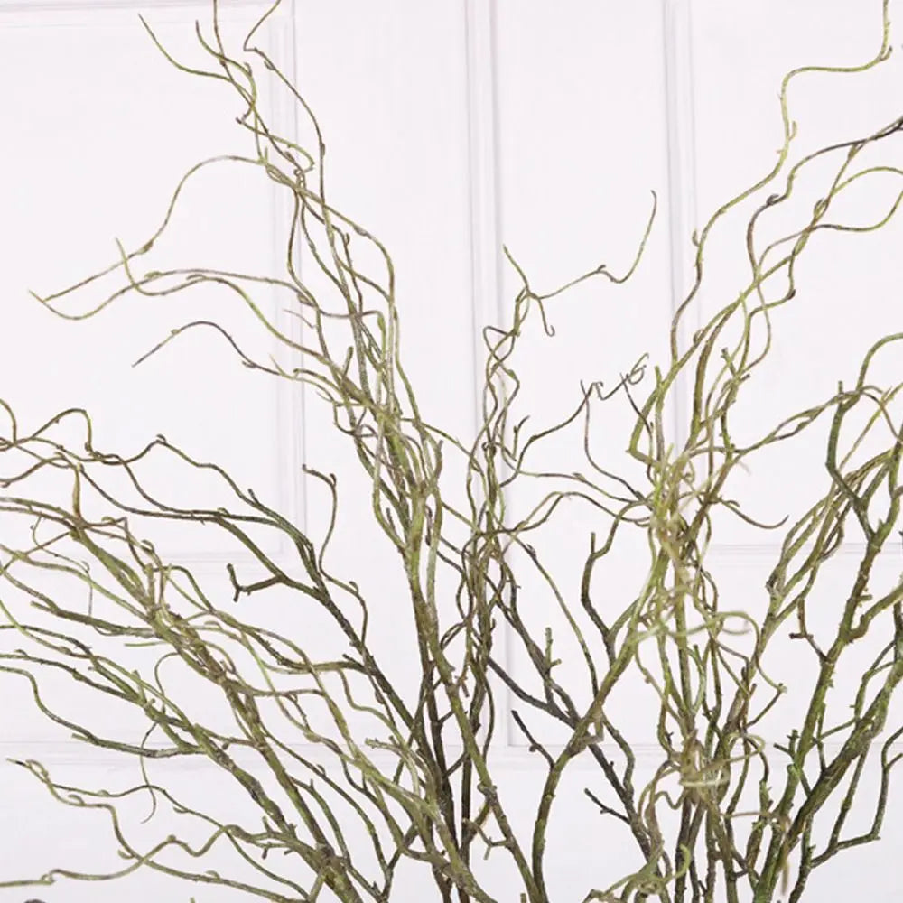 120cm Artificial Willow Deadwood Plastic Luxury Simulation Tree Branch Realistic Elegant Fake Plant Living Room Decor