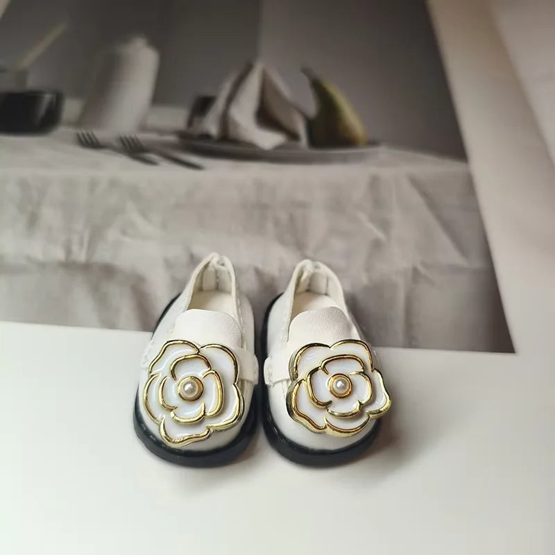 Labubu 17cm Knitted Set - Cute Crossbody Bag And Customized Leather Shoes with False Eyelashes Fashion Doll Accessories for Kids