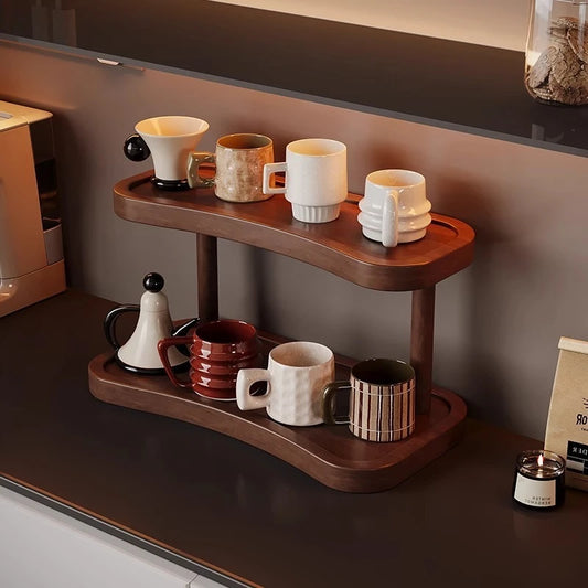 Cup holder, storage rack, dining table, table top, cup storage rack, table top, tea cup, coffee cup, water cup storage, foyer