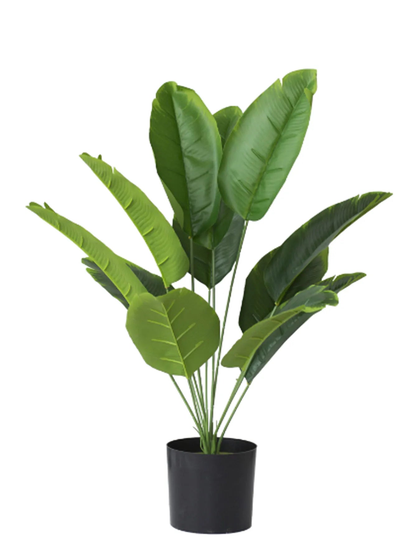1pc 12/18/24 Leaves Artificial Plant Tropical Hibiscus Tree Indoor Decorative Green Plant Branch Bouquet Foliage Home Decoration