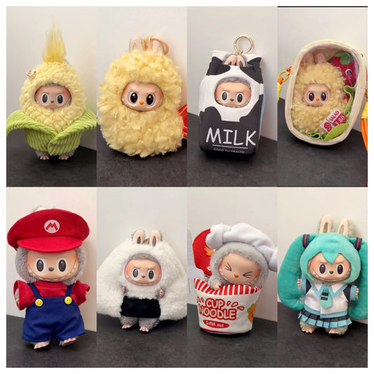 Labubu Clothes For Labubu Wacky Mart  Friend Shrimp Handmade Clothing Anime Peripheral Custom Accessories For Labubu V1 V3