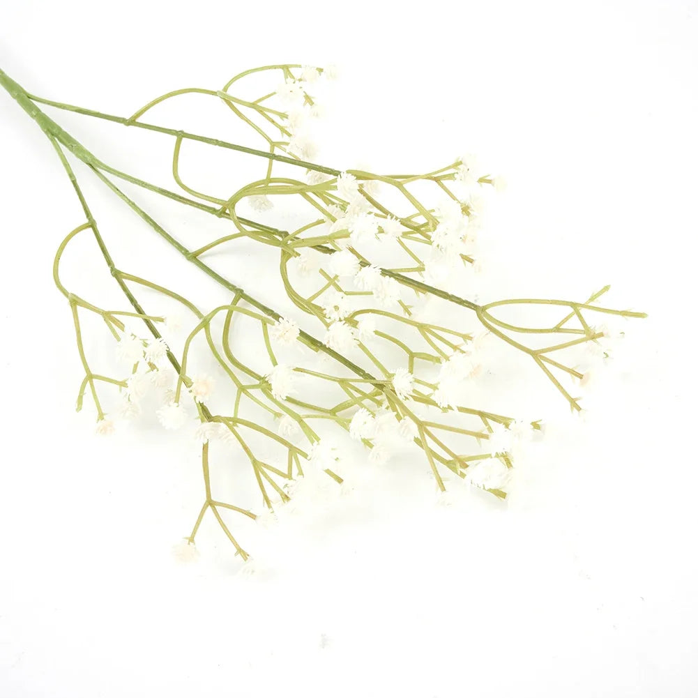 1 Bunch Artificial Fake Silk Gypsophila Flowers Wedding Bouquet Home Decoration Simulation Gypsophila Flower Home Garden decor
