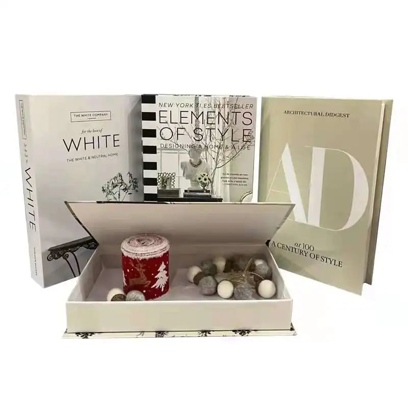 Decoration Home Fake Books Home Decor Coffee Table Fashion Book Model Hotel Room Luxury Fake Books Imitation Book Box Decoration