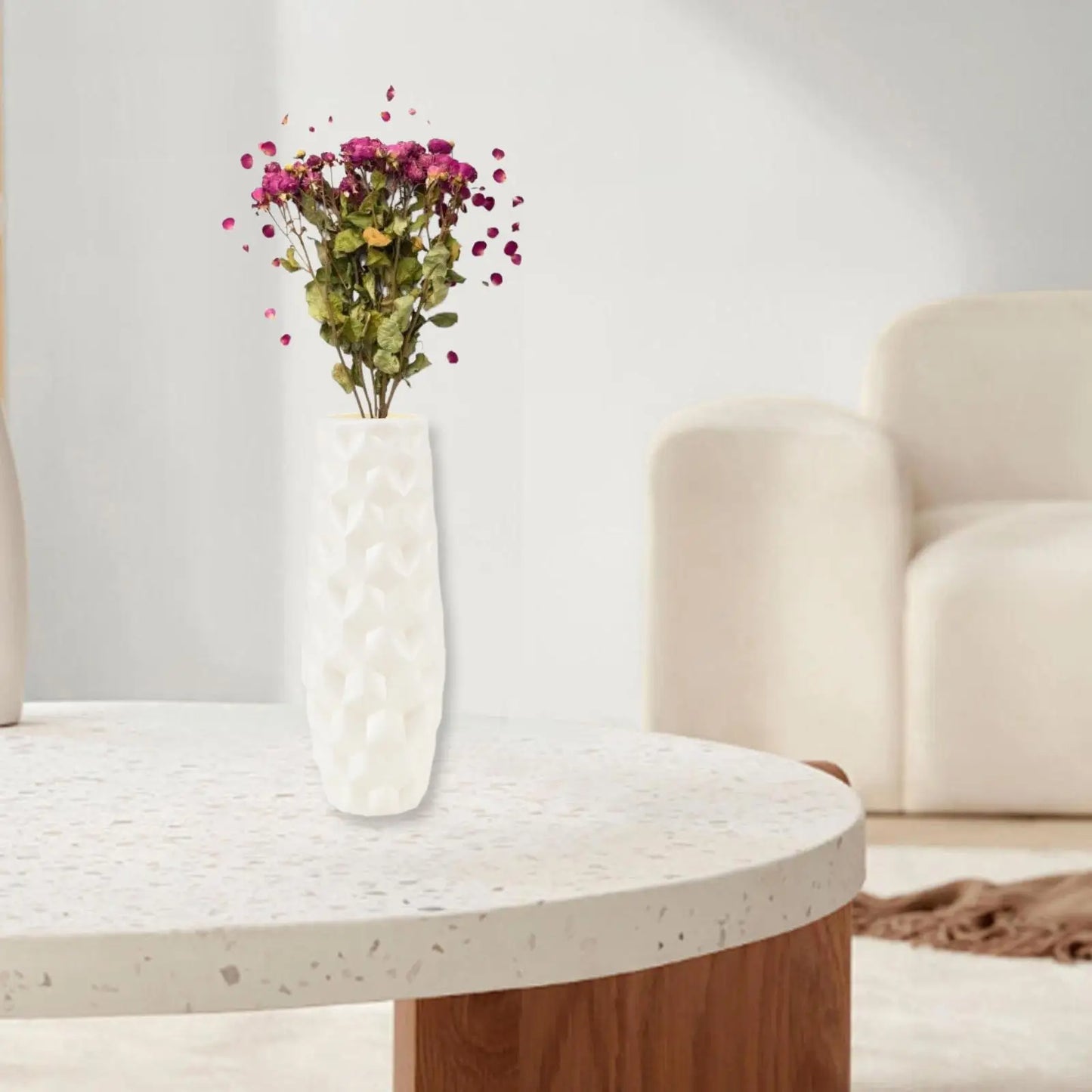 Modern Flower Vase Flower Pot Basket Nordic Home Decoration Vase Minimalist Vase for Home Table Office Bedroom Decors