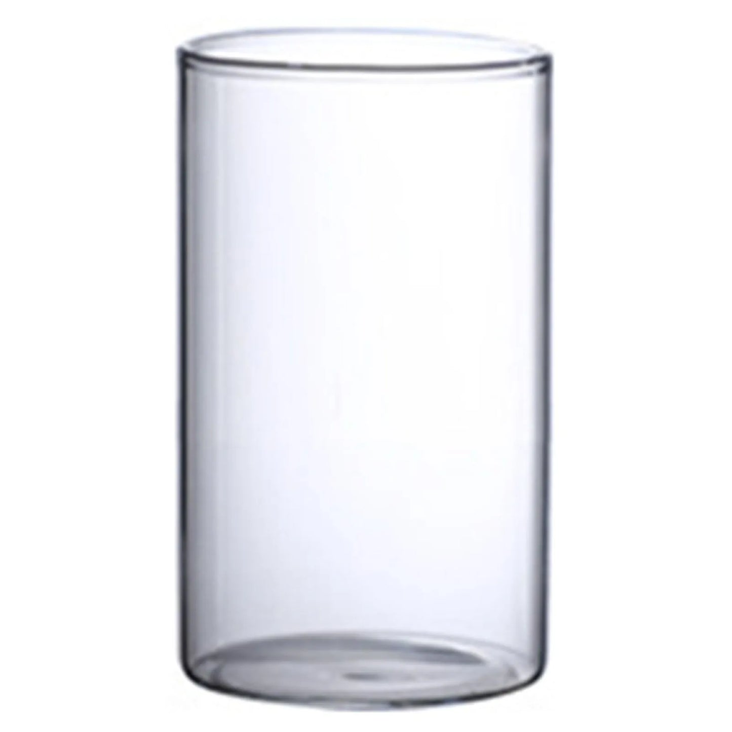 Simplism Glass Hydroponic Vase Modern Small Cylinder Flower Centerpiece Vases Use for Wedding Decor accesorios para jardin