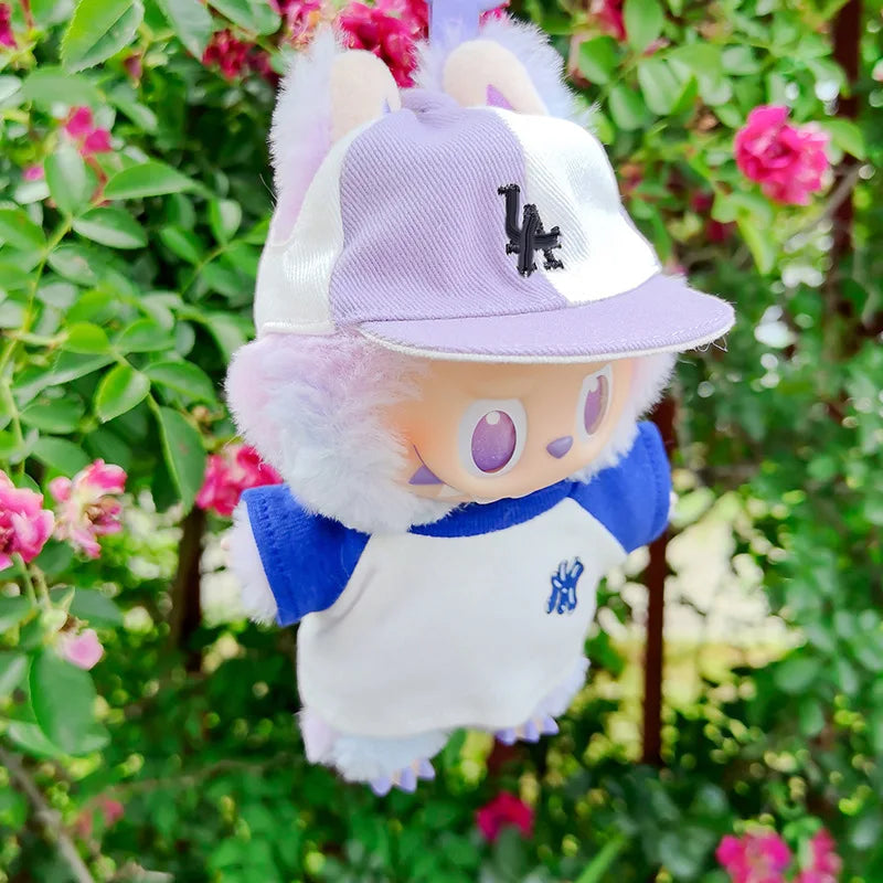 Hot For Labubu Doll Clothes17cm Labubu Clothes Sitting Party 17 Baseball Clothes Children'S Clothes Diy Doll Accessories Gift
