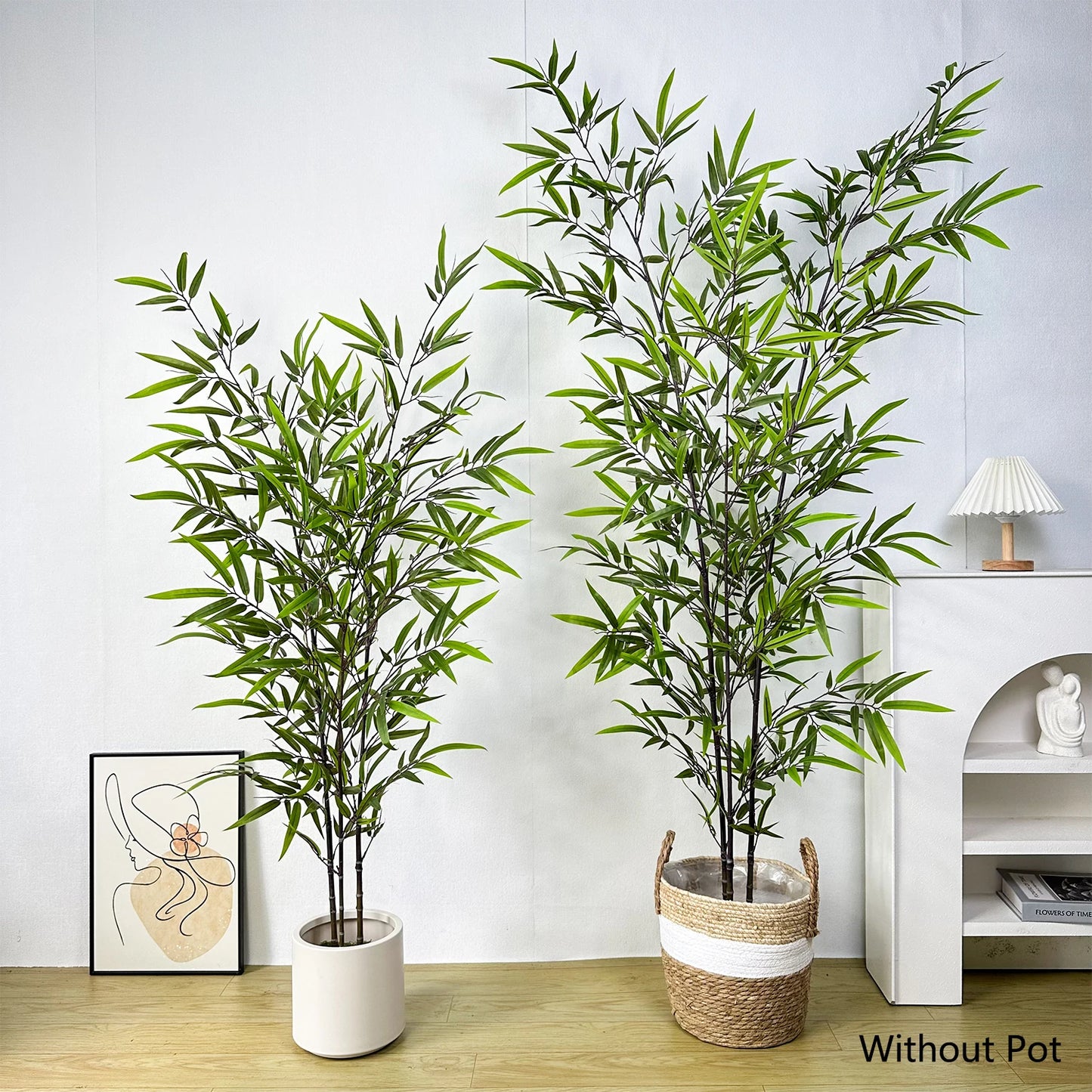 130-210CM Artificial Green Bamboo Branch Fake plant realistic faux plant for Wedding Home Hotel Office Party Decoration ornament