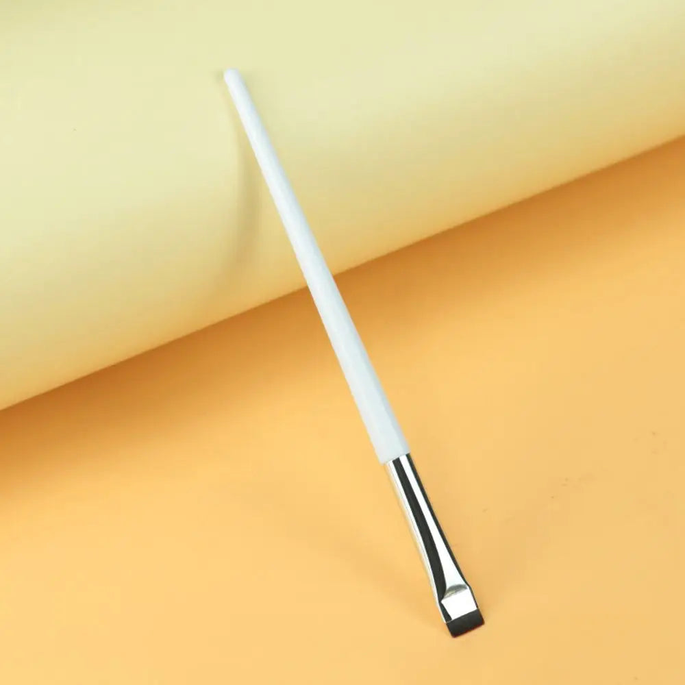 Cosmetics Brush Make Up Tool Beginners Angled Fine Eyeliner Brushes Flat Eyebrow Brush Liner Brow Brush Blade Makeup Brushes