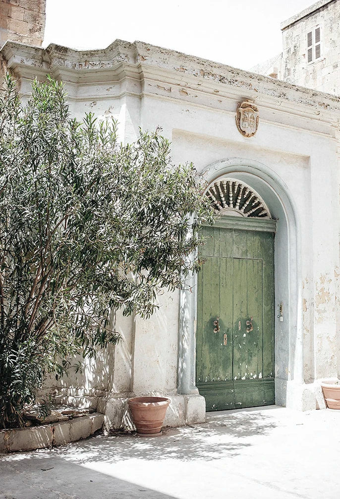Scandinavian Minimalist Wall Art Italy Olive Tree Branches Leaves Architecture Canvas Painting Posters Prints Home Room Decor