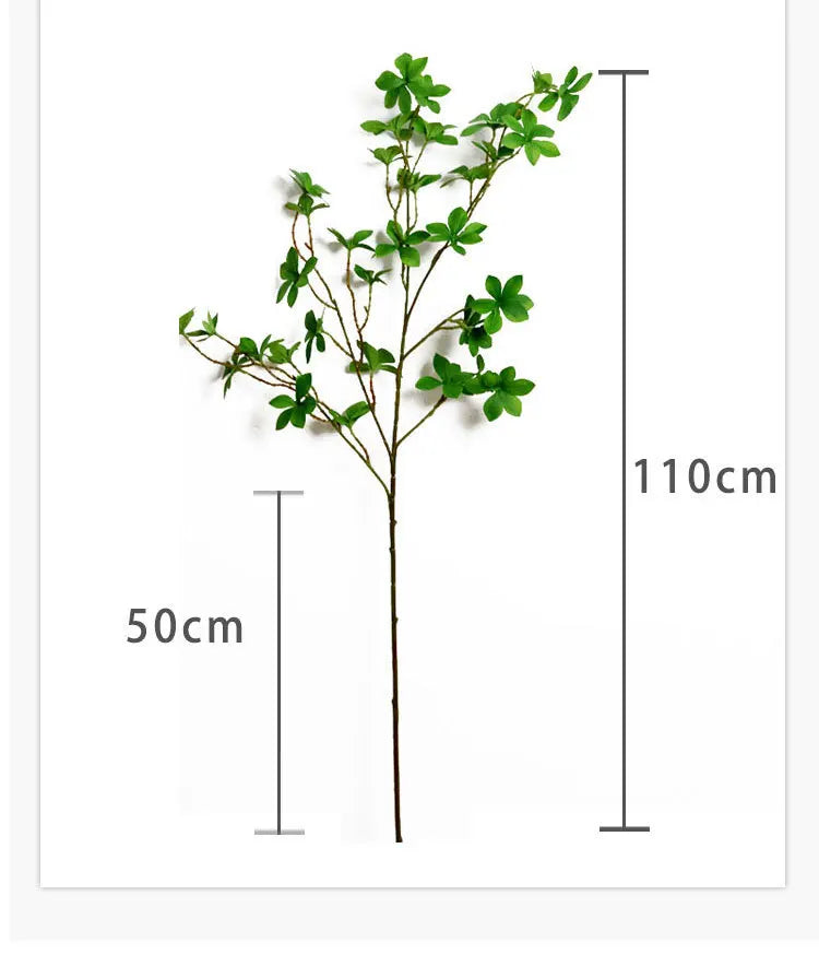 Artificial  Green Leaves Branch Real Touch  Enkianthus Perulatus Home Decoration New Green Plant Decor Andromeda  INS