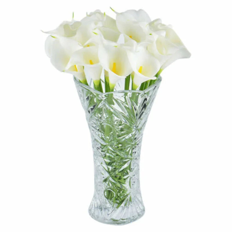 1/10 Pieces Artificial Flowers Calla Lily Bunch Fake Bouquet Table Home Wedding Decoration Fall Decor Artificial Dried Flowers
