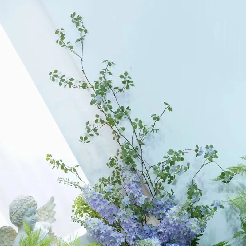 Indoor Green Plant Artificial Plant Vine for Home Wedding Living Room Decoration Birthday Party Simulated Tree Branches Table