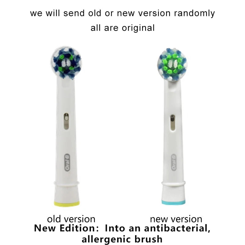 Original Oral B Replacement Brush Heads for Oral-B Rotating Electric Toothbrush Genuine Teeth Whitening Soft Bristle Refills