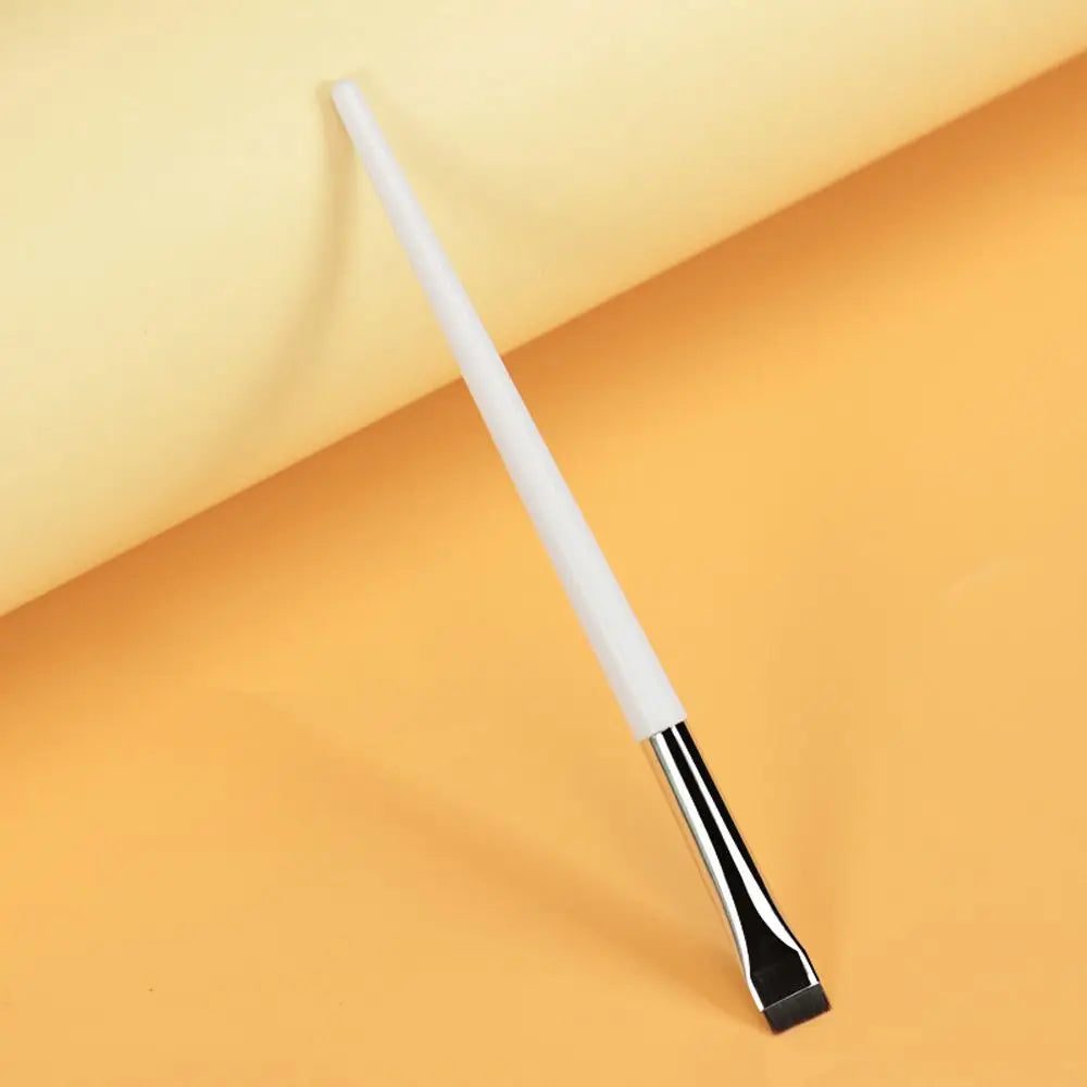 Cosmetics Brush Make Up Tool Beginners Angled Fine Eyeliner Brushes Flat Eyebrow Brush Liner Brow Brush Blade Makeup Brushes