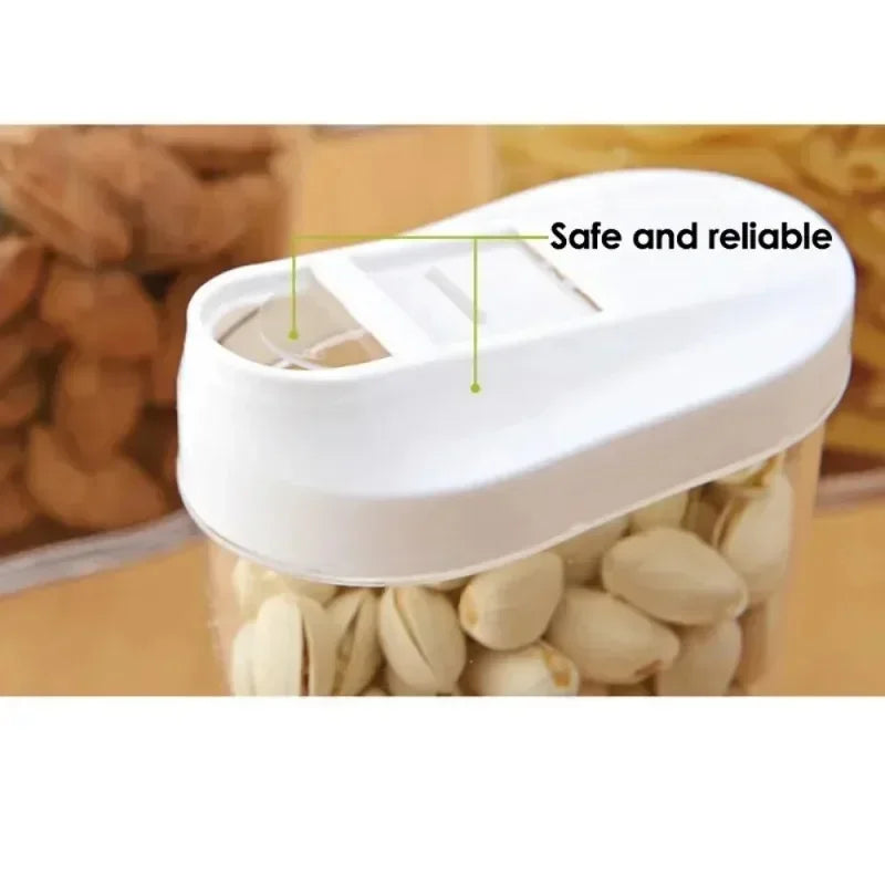 Multifunctional Storage Tanks Large Capacity Kitchen Food Storage Containers Transparent Sealed Storage Containers Combination