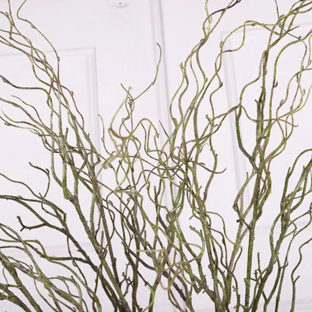 120cm Artificial Willow Deadwood Plastic Luxury Simulation Tree Branch Realistic Elegant Fake Plant Living Room Decor