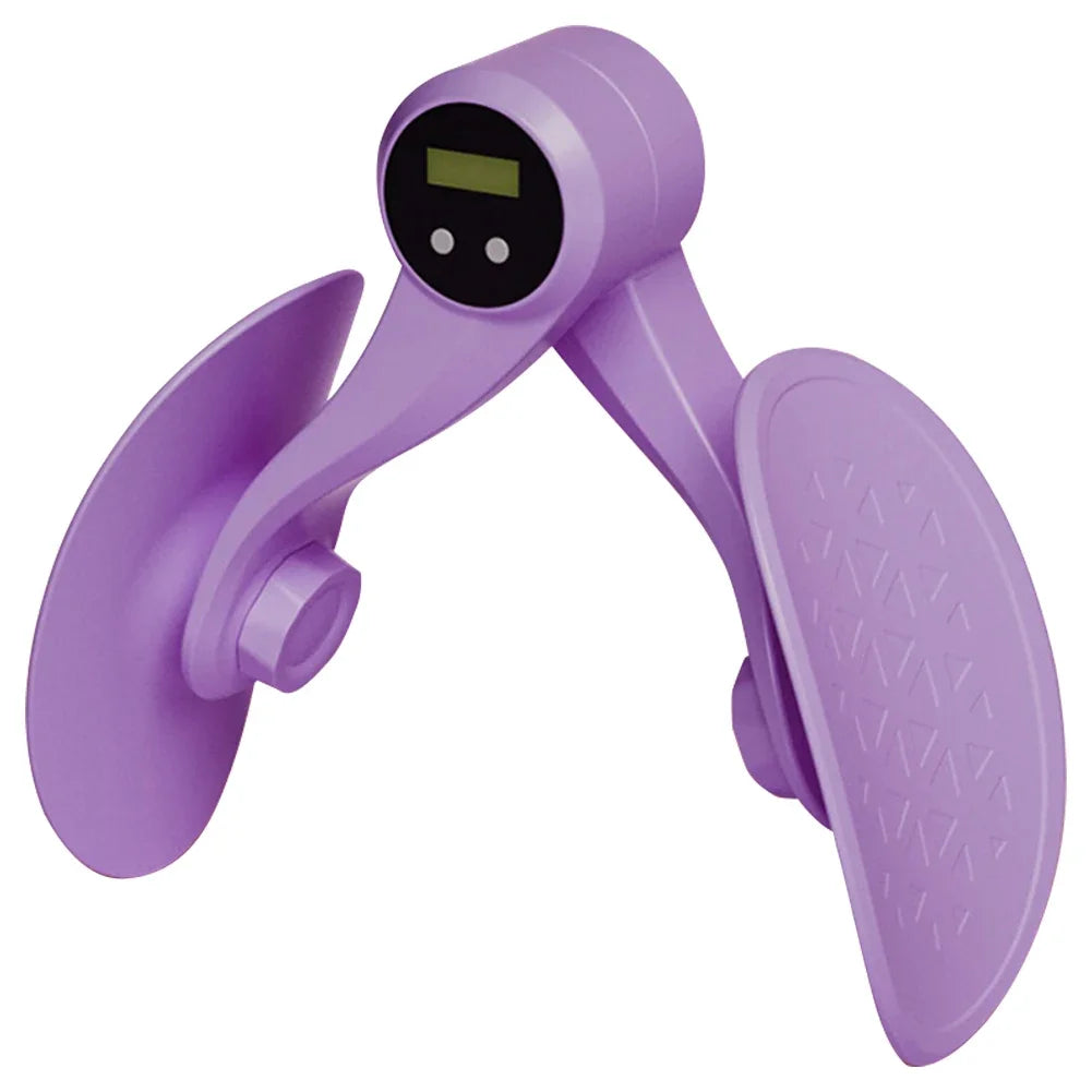 Thigh Master Pelvic Floor Trainer 360 Degree Rotation with Counter Thigh Exerciser Kegel Exercises Device for Yoga Floor Muscle