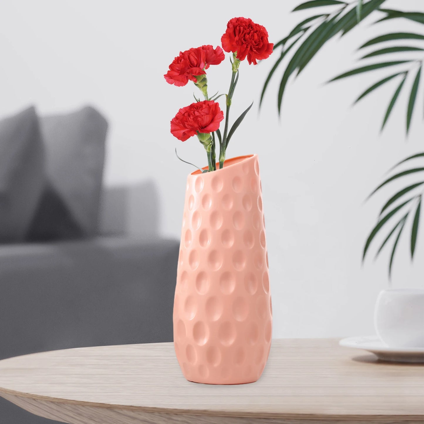 Modern Flower Vase Flower Pot Basket Nordic Home Decoration Vase Minimalist Vase for Home Table Office Bedroom Decors