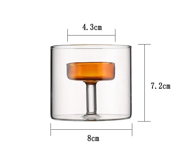 European Style Light Luxury Dining Table Candle Holder Candlelight Dinner Prop Romantic Candle Holder Decoration