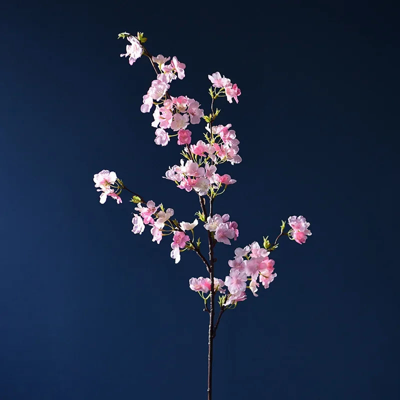 4 Fork Artificial Cherry Blossom Branches Fake Flowers  Plastic Flowers Wedding  Arches Leading Simulation Flowers