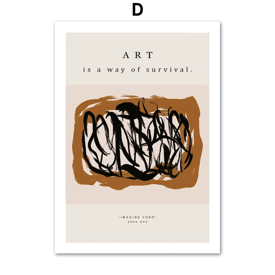 Scandinavian Minimalist Wall Art Abstract Lines Couple Woman HD Canvas Poster Prints Home Bedroom Living Room Decoration