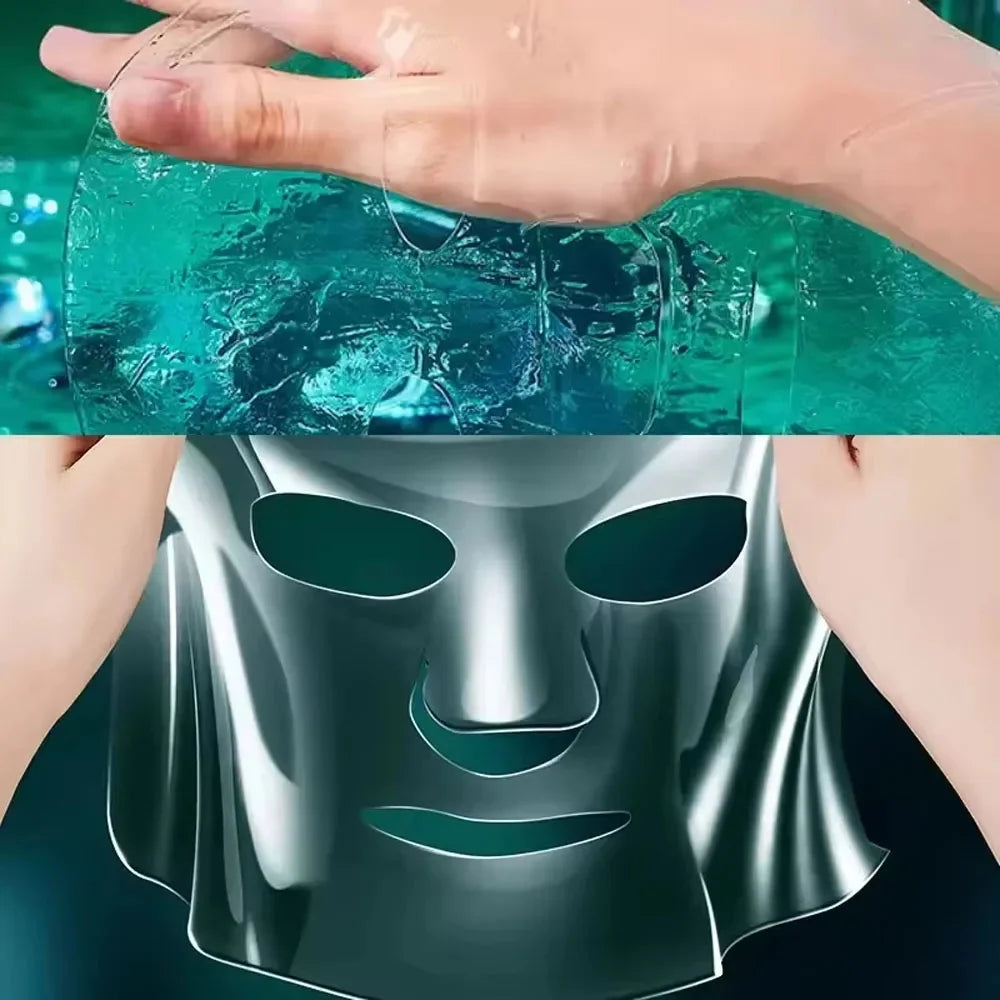 Tiktok Hot Sale Seaweed Collagen Filling Crystal Mask Replenishing Fruit Jelly Skin Transparent Mask Moisturize Skin Care Masque