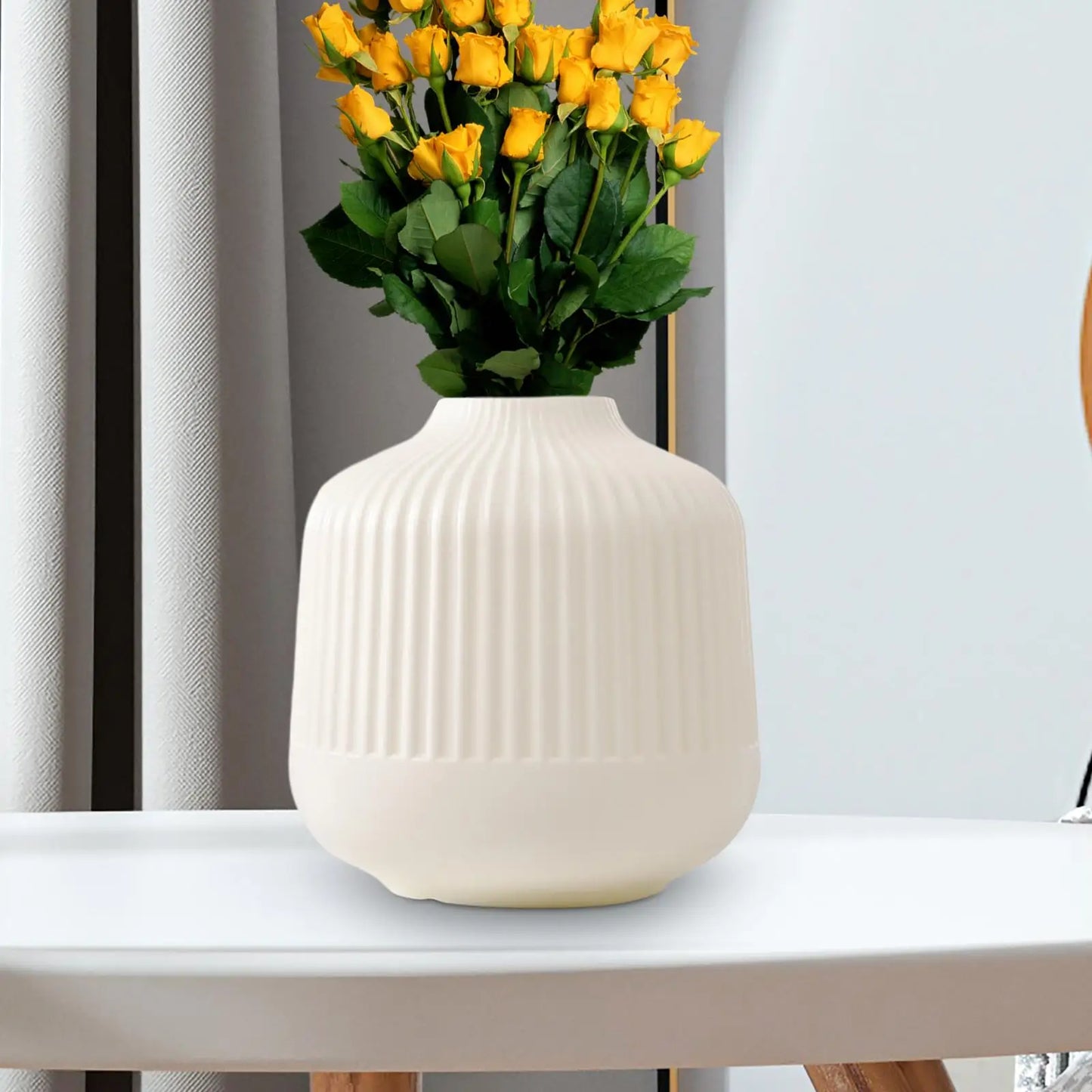 Modern Flower Vase Flower Pot Basket Nordic Home Decoration Vase Minimalist Vase for Home Table Office Bedroom Decors