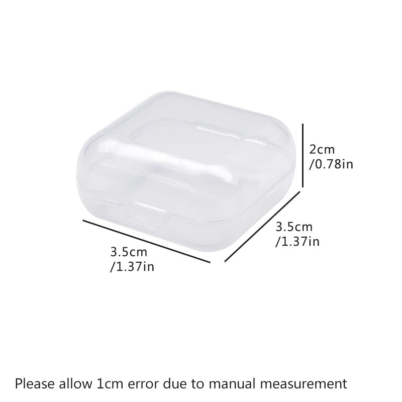 Transparent storage box plastic storage box small parts accessories sundries accessories multi-purpose box