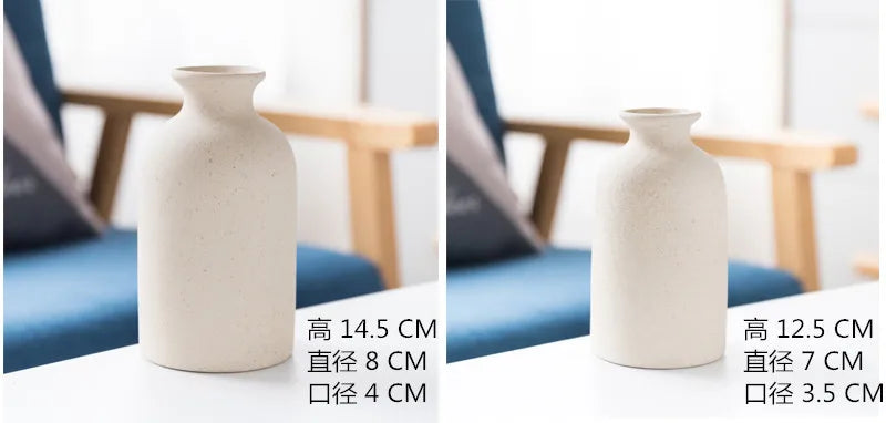 Simple Ceramic Vase Dining Table Decorations Wedding Decorations Nordic Home Living Room Decorations Vase