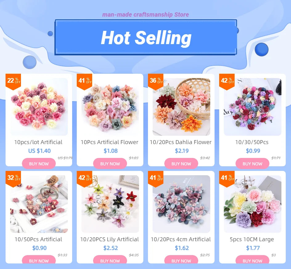 Artificial Rose Flowers Bouquet Silk Fake Flowers for Home Room Decor Garden Wedding Decoration Party Table Center DIY Ornaments