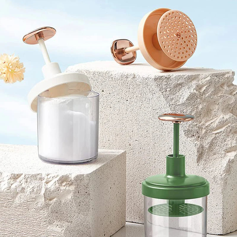 Facial Cleanser Foam Maker For Makeup Remover Foaming Maker Shower Shampoo Foam Maker Bubble Foamer Device for Face Cleansing