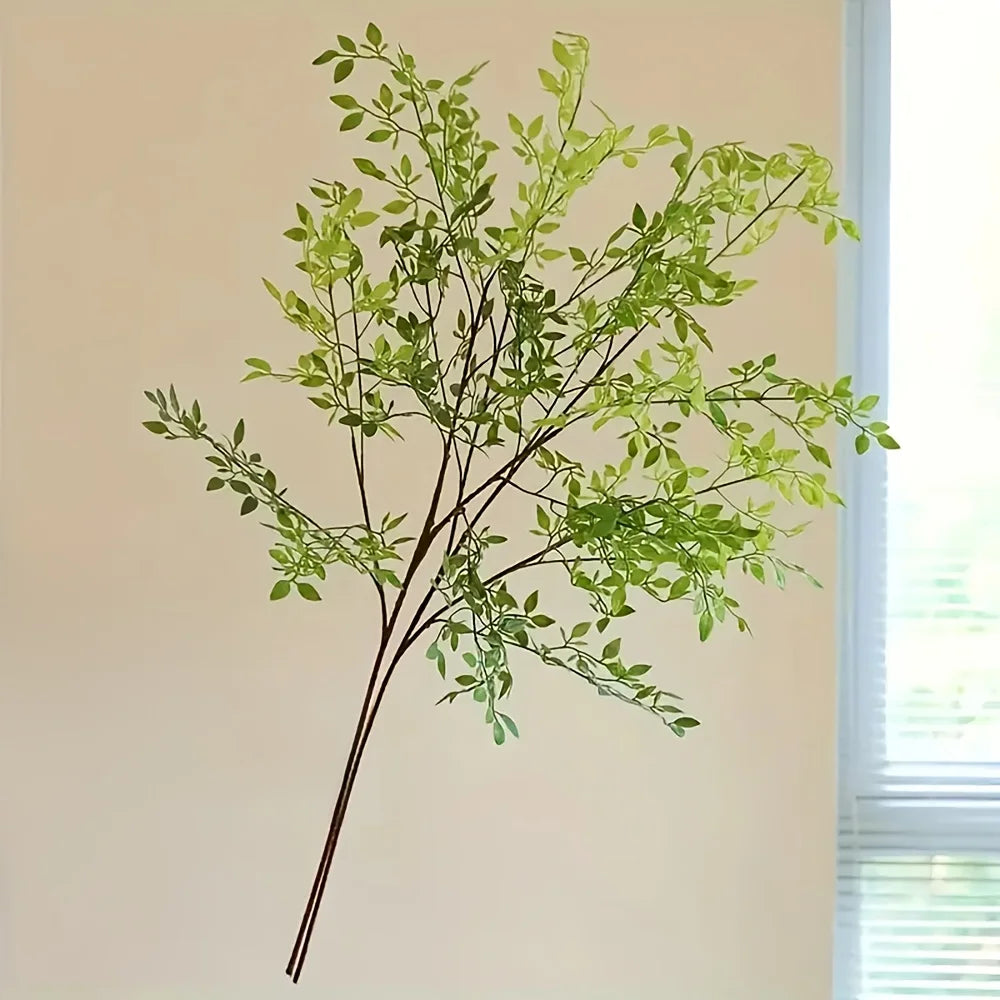 2Pc Simulation Rattan Artificial Plant Branches Suitable for Living Room Shopping Center Decoration Photography Props Decoration