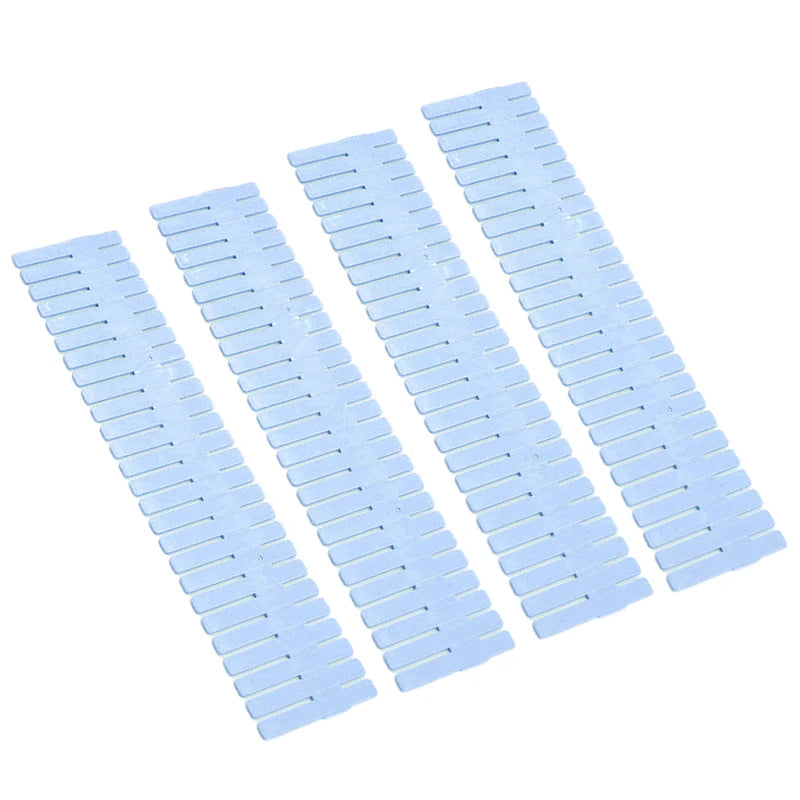 4 Pcs DIY Adjustable Storage Partition Board Plastic Drawer Divider Combination Partition Board Space-saving Cabinet Organizer