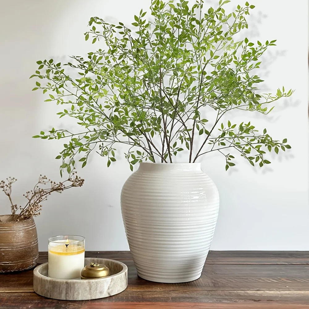2Pc Simulation Rattan Artificial Plant Branches Suitable for Living Room Shopping Center Decoration Photography Props Decoration