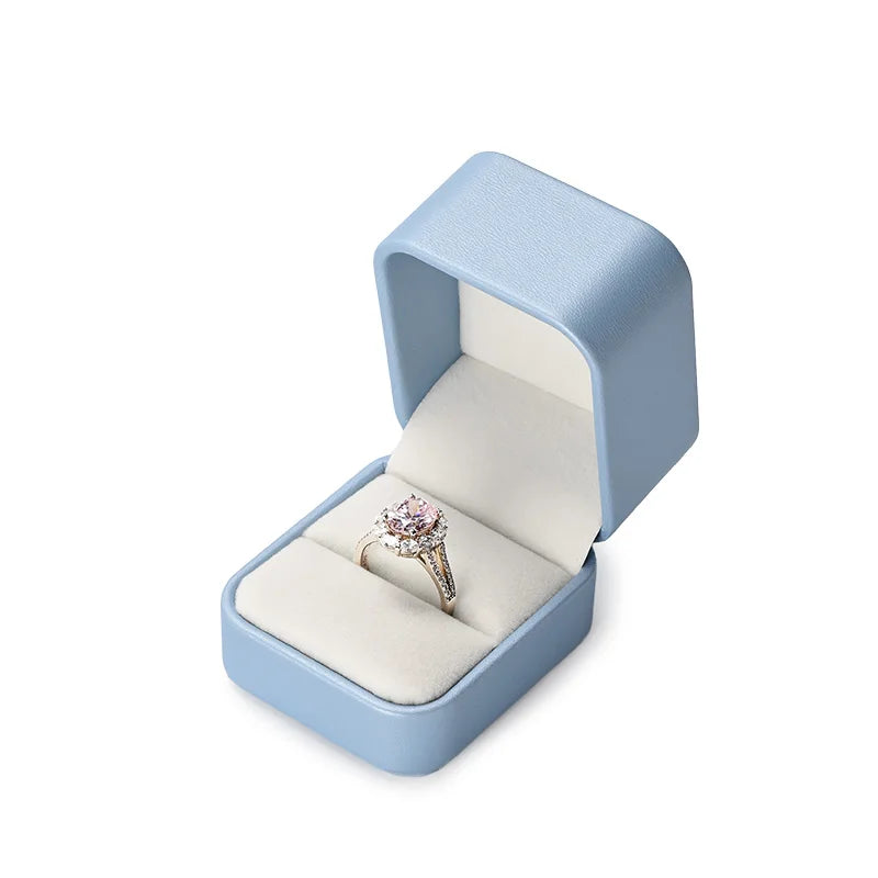 Oirlv Jewelry Box Jewelry Organizer Ring Earrings Necklace Pendant Bracelet Storage Box Packaging Box Gift Case for Wedding