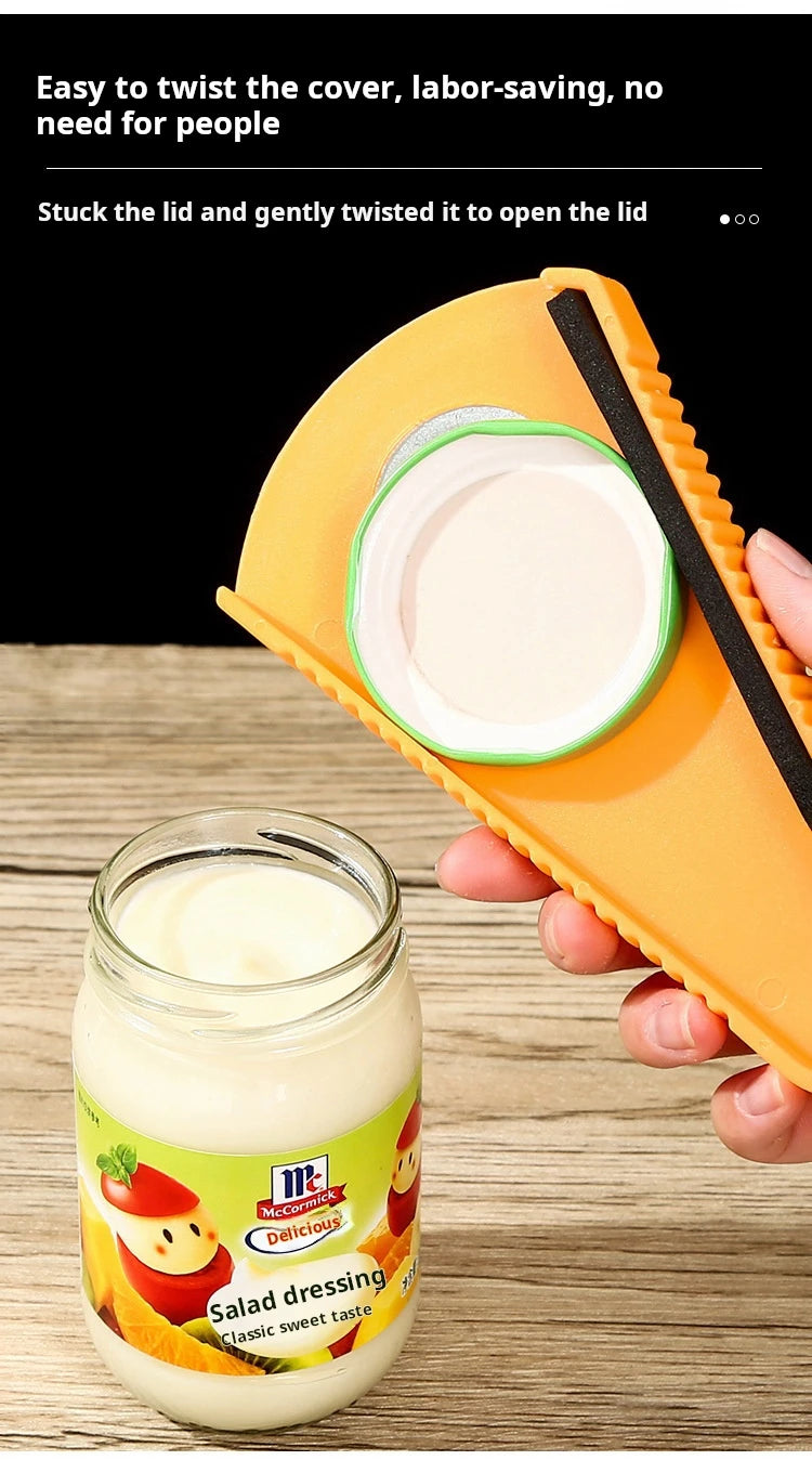 Jar Opener,  Jar Opener For Weak Hands,  Jar Lid Gripper, Manual Jar Bottle Opener, Kitchen Accessories