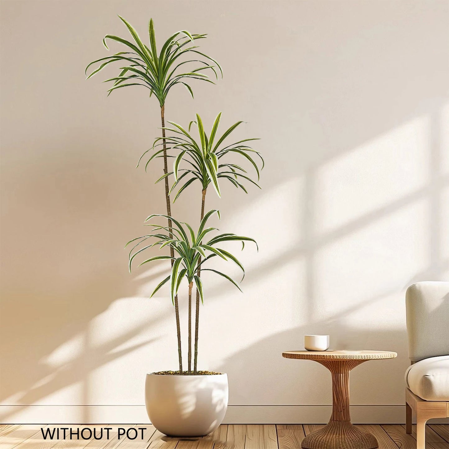 50-230CM New Artificial Dracaena Tree plant branch plastic outdoor indoor fake plant for home garden room wedding festival decor