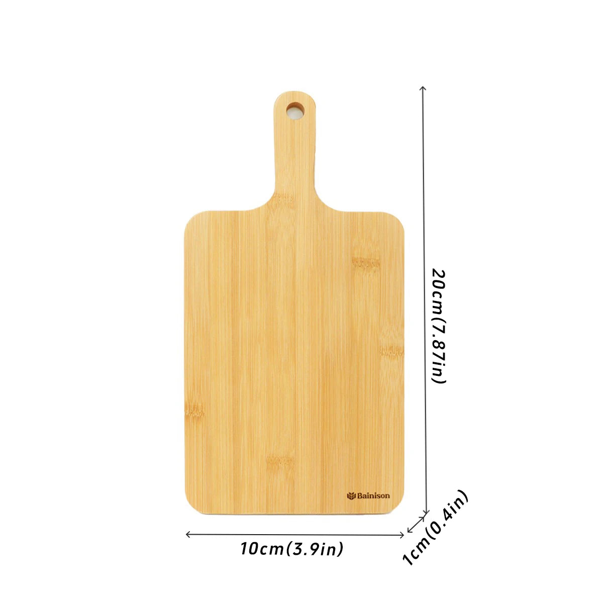 Bainison【Multipurpose】Bamboo Cutting Board for Kitchen Prep & Outdoor Meals – Foldable, Lightweight & Odor-Resistant